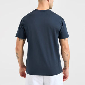 Camiseta Básica de Color Sólido, Corte Regular, para Hombre, Manga Corta, Ecológica, 100% Algodón, 210g, para Uso Diario - Product Image 6
