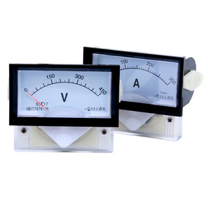 Voltmètre 85C17 450V DC de type aiguille, précision classe 1.5 pour les tests électriques - Product Image 1