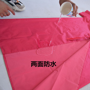 Short Sleeve Waterproof <b>Work</b> <b>Apron</b> Unisex Reversible Backless Cover Up Solid Color For Men Women Adult - Product Image 4