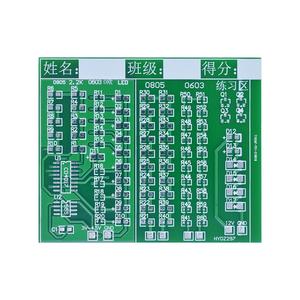 84 pezzi componenti Patch scheda di formazione per saldatura NE555 + CD4017 kit lampada ad acqua 0805 0603 pezzi da allenamento - Product Image 5