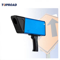 Rétroréflectomètre portable pour panneaux routiers, haute précision, protection IP55, stockage de données 16 Go, rétroréflexion multi-angle