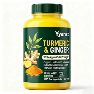 Private Label Turmeric Root Capsules Support Joint Health Support <b>Liver</b> Detox Promote Digestion Capsules - Product Image 1