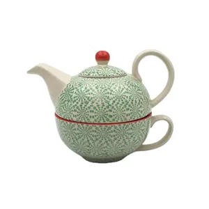 Teaware teapot and cup set ceramic teapot and cup in one stoneware teapots wholesale