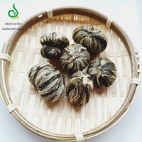Vente en gros de boules de thé fleur Jasmine, naturel fait à la main, fleur de lys, fée en argent, vente en gros, 5 pièces