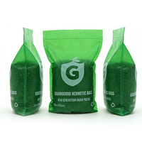 Sachets hermétiques pour échantillons, emballage alimentaire pour produits biologiques avec design à encoche de déchirement et fermeture refermable
