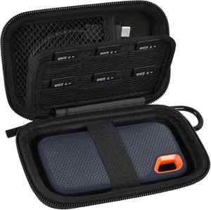 กระเป๋าใส่ฮาร์ดไดรฟ์ EVA สำหรับป้องกันและจัดเก็บข้อมูลสำหรับ SanDisk SSD - Product Image 1