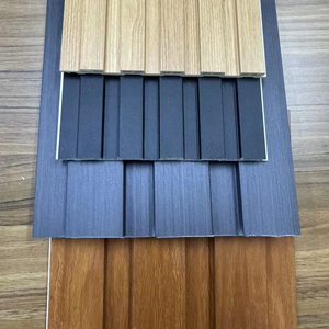 Panneau rainuré WPC haute performance, imperméable, imitation bois, revêtement mural OEM/ODM pour fond de télévision, <span class=keywords><strong>décoration</strong></span> de maison et <span class=keywords><strong>d</strong></span>'<span class=keywords><strong>appartement</strong></span> - Product Image 1