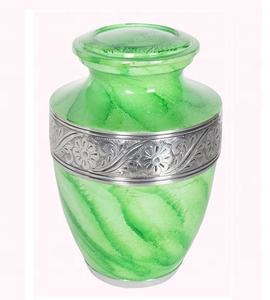 โกศผู้ใหญ่หินอ่อนมันวาวเถ้ากระดูกโลหะ - Product Image 1