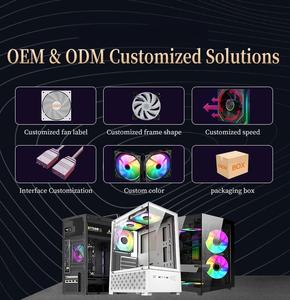 Hot Bán M-ATX ITX Máy Tính Để Bàn Trường Hợp Màu Đen Trắng Giữa Tháp Với Hợp Kim Nhôm Hỗ Trợ 280Mm Card Đồ Họa PC Trường Hợp - Product Image 6