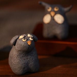 Estante Decorativo de Piedra Miniatura, Estilo Antiguo, Hecho a Mano por MSH, para Exhibición de Objetos Culturales y Creativos - Product Image 3