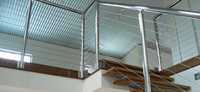 Système de balustrade en acier inoxydable massif 304 316 de haute qualité, contemporain, pour balcon de villa, jardin, résistant à la rouille
