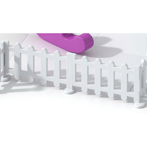 Área de Juegos Interior para Niños con Recinto de Plástico Suave y Blanco de Colores - Product Image 5