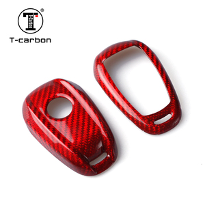 Étui à clés de voiture en fibre de carbone T-carbon Fit <span class=keywords><strong>Romeo</strong></span> Key Cover Auto Interior Accessories Key Case Pièce décorée Ventes d'usine - Product Image 6