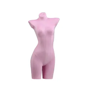  Kleding Dummy Ondergoed Model Rekwisieten Paars Fluwelen Mannequin Borst Half Body Bh Pyjama Display Fluwelen Mannequins Van Vrouwen