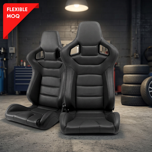 Siège sport en cuir PU personnalisé SSCUS EURO avec rembourrage confortable et design élégant pour voitures modifiées - Product Image 1