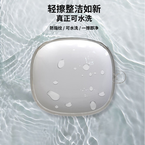 Funda transparente a prueba de golpes de gel suave para auriculares inalámbricos Bluetooth Soundcore C40i - Product Image 3