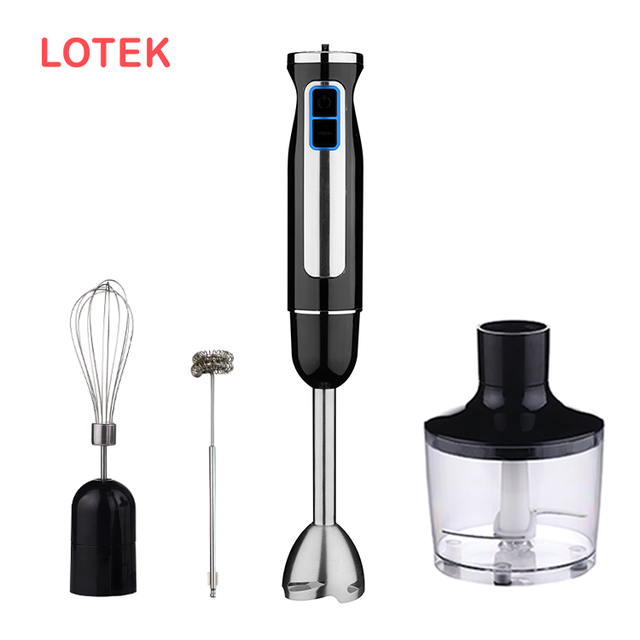 Big Power Electric Stick Blender Set With Parts Heavy Duty Immersion Blender