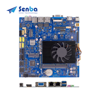 Carte mère N100 Placa Mae avec 2x VGA Min-PCIE DDR4 3200MHz Mémoire jusqu'à 16GB Cartes mères