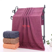 Ensemble de serviettes de bain en pur coton pour hommes et femmes à séchage rapide doux et absorbant épaissi pour un usage domestique Techniques tissées pour la salle de sport Cadeau ménager