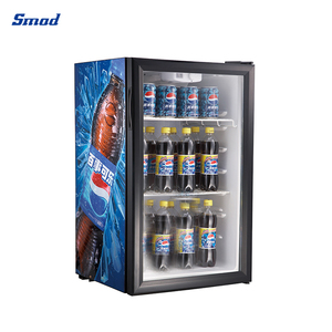 ตู้แช่เบียร์แบบกระจกใสตั้งตรง 98 ลิตร ตู้เย็นขนาดเล็ก - Product Image 4