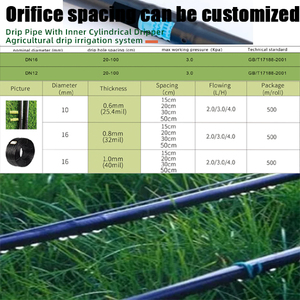 Sistema di Irrigazione a Goccia per Esportazione a Container Completo Tubo a Goccia da 16mm Tubo di Irrigazione in Plastica per Altri Tipi di Irrigazione - Product Image 2