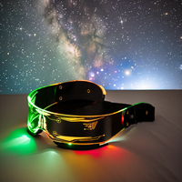 Offre Spéciale Degear Cross-Border Science Fiction LED Light Lunettes colorées pour l'obtention du diplôme Ramadan Parties et Bar Hopping