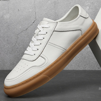 Özel yükseklik artırılması süet hakiki deri yarım çizmeler rahat spor ayakkabılar erkek paten kurulu erkekler için Sneakers koşu spor
