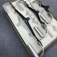 Kit d'accessoires de fitness : Barre de traction dorsale multi-positions réglable à 360° et ensemble d'attaches pour câble, pour exercices de tirage dorsal, de fly pectoral et de rame assise