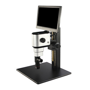 Ft-Opto FM110AM Motor Zoom 4K Smart Measuring Industry Inspection Both PC LCD LED Light Wide Field Deep View Video Microscope