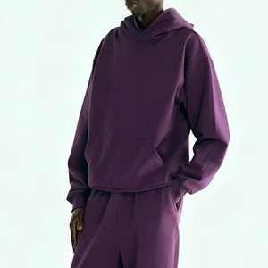 Sudadera con Capucha Unisex de Alta Calidad, Gruesa y Pesada, de Felpa Francesa, Personalizable, con Hombros Caídos, de Forro Polar, Talla Grande, para Otoño - Product Image 2