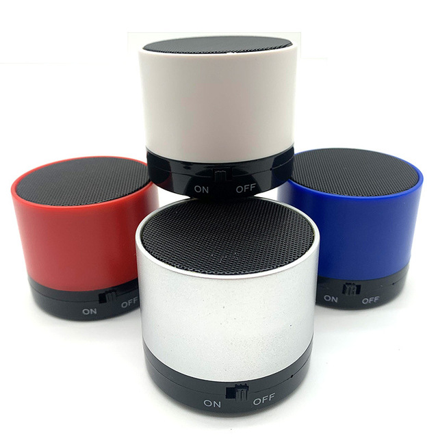Wireless Bluetooth Speaker Card Slot Mini Portable ABS Material Model S10 for Mobile Phones Computers Home Outdoor Bass Speaker
