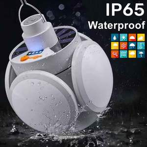 <span class=keywords><strong>Lanterne</strong></span> de football pliable et rechargeable de lumière <span class=keywords><strong>solaire</strong></span> de la tente LED extérieure portative pour le camping - Product Image 5