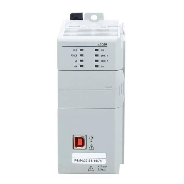 High Performance 1769-L30ER CompactLogix 5370 PLC Controller with 2MB Memory for Industrial Automation Control Systems