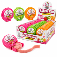 Chewing-gum Halal en Rouleau Saveur Fruitée Grande Taille, Vente Directe Usine, OEM, Marque Privée, Emballage Personnalisé en Vrac