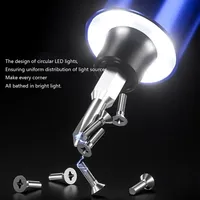 Tournevis électrique MECHANIC ES360 ES420, 5 vitesses, LED, double mode, pour réparation de téléphones et d'ordinateurs, outils de réparation de téléphones portables