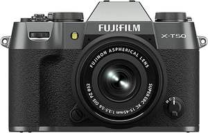 Appareil photo hybride Fujifilm X-T50 avec objectif XC 15-45 mm F3.5-5.6 (Argent anthracite) - Product Image 2