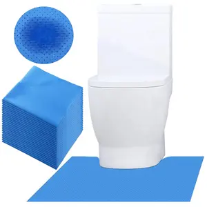 Disposable Quick Dry Super Absorbent Bathroom Rugs Bath Mat Set Anti-slip U Shape Toilet Floor Mat