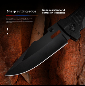 BK P Pocket Knife Razor-Sharp 3CR13 Aço Inoxidável Folding Blade ABS Cor De Madeira Handle 20,5 centímetros para Caminhadas Camping Personalizável - Product Image 3