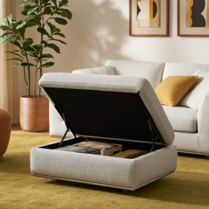 Divano Sezionale di Lusso a Tre Posti in Stile Francese con Comodo Tessuto <span class=keywords><strong>Bianco</strong></span> per Soggiorno - Product Image 2