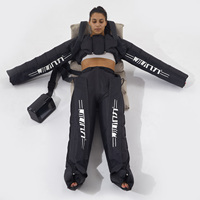 Bottes de récupération complètes rechargeables portables professionnelles Dispositif de compression à circulation sanguine rapide Massage par compression d'air