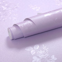 Rouleau de papier peint moderne à texture florale imperméable à l'eau pour la décoration de la maison pour la chambre à coucher bureau salon centre commercial panneaux muraux