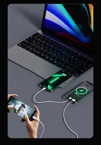 ที่ชาร์จไร้สายแบบแม่เหล็ก5000mAh 10000mAh 20W PD3.0 QC3.0ชาร์จเร็<span class=keywords><strong>ว</strong></span>สถานีชาร์จไฟ - Product Image 4