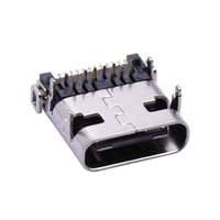 BTRE USB 3.1 Typ C Buchse 10,0mm Länge 24-Pin DIP Hochwertige 12V USB 3.1 Anschlüsse für Ladekabel