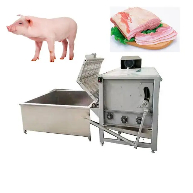 JY Hot Sale Schlachthaus Mit Schweine verarbeitung Schlacht enthaarer und Verbrühungs maschine für Ziegen kuh rinder Schweine
