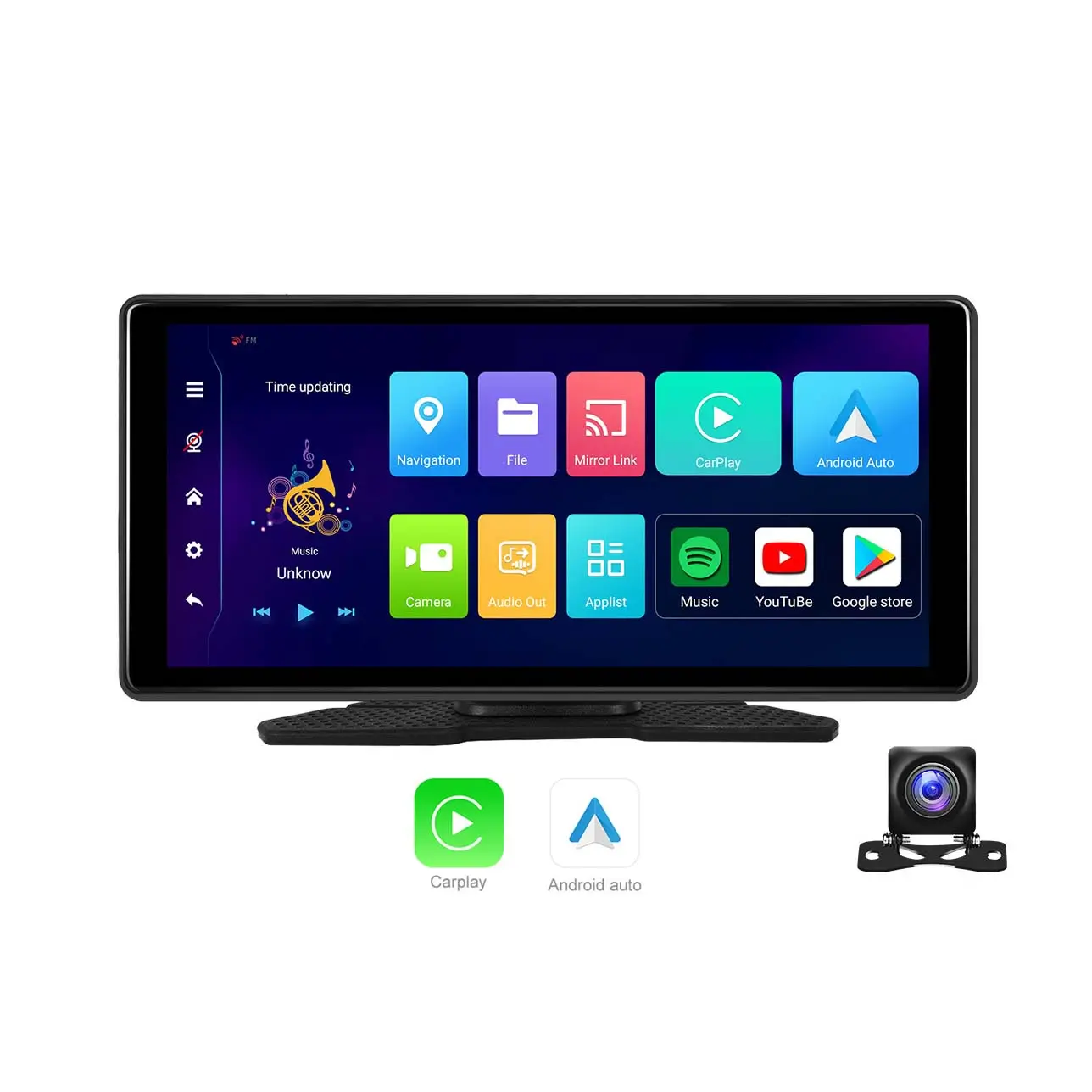 10,36 "Android 13,0 Smart Video Player Soporte CarPlay Android Auto con GPS cámara trasera Wifi