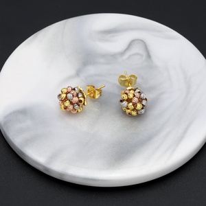 Jxx 4-piece Fashion Jewelry <b>Set</b> Ring <b>Earrings</b> <b>Necklace</b> Bracelet <b>Set</b> 24k <b>Gold</b> Plated Women's Jewelry <b>Set</b> - Product Image 3