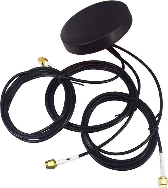 Customizable 4G LTE GNSS IRIDIUM Combination Car RF Antenna with Screw Mount