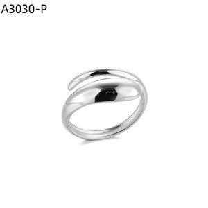 Amy Amy Fashion <b>Ring</b> A3030 Stainless Steel 925 <b>Silver</b> Plated Geometric Modern Women's Daily Wear Jewelry Gift - Product Image 1