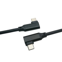 Cable USB Tipo C a USB Tipo C de Ángulo Recto Personalizado
