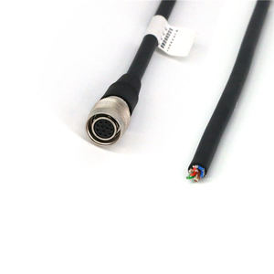 Thiết bị công nghiệp máy tầm nhìn Cáp 6P điện tử PVC/PBT IP67 đánh giá linh hoạt dây dẫn đồng Adapter kết nối - Product Image 3